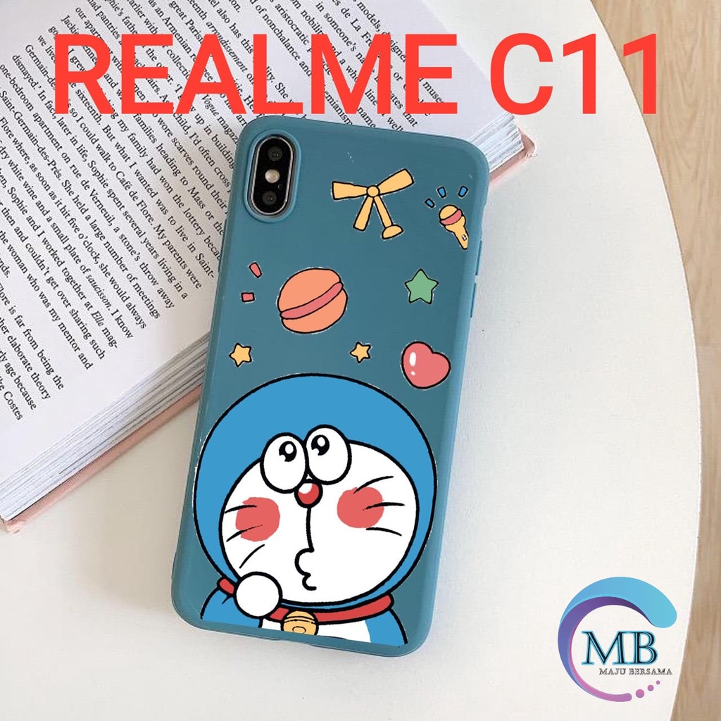 SS007 CASE DORAEMON Realme C2 C3 5 5I 5S C11 C12 NARZO 30A C15 7i C17 MB156