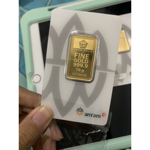 Emas Antam Logam Mulia 10 5 2 Gram Certieye TERMURAH dijamin Asli