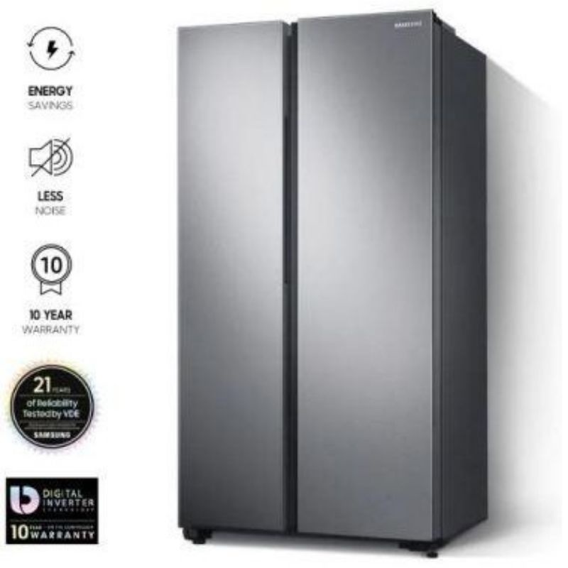 KULKAS SHARP 2 PINTU JUMBO SAMSUNG SIDE BY SIDE RS 61R5001M9