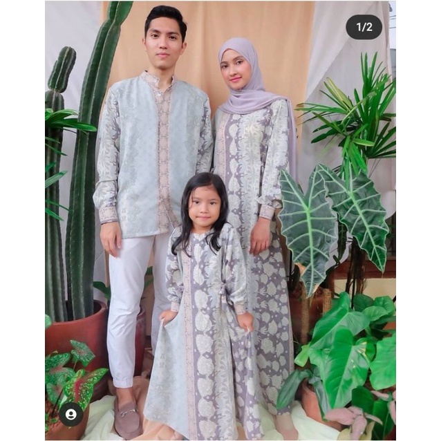 Baju Lebaran Family Set Raya Family Set