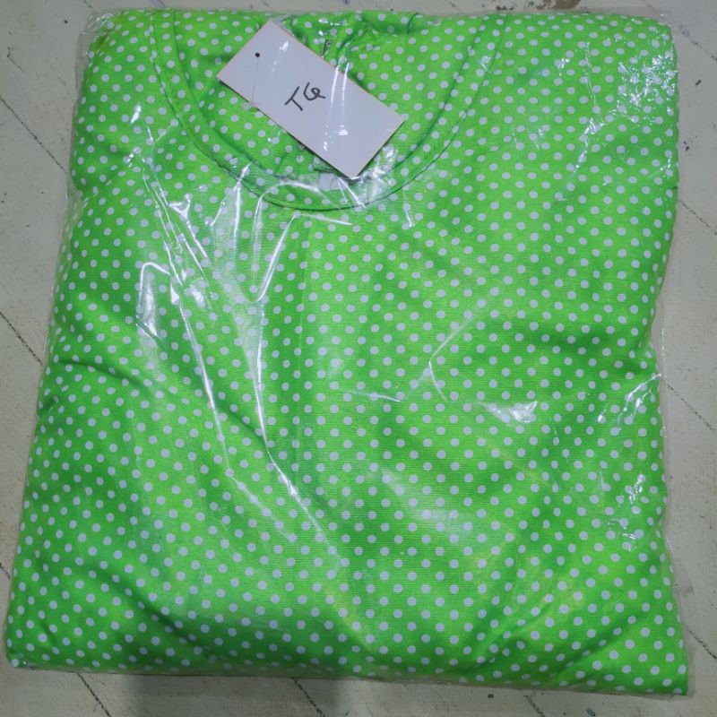 Gamis Anak tanggung 7 8 9 10 tahun baju muslim anak cewek rempel tumpuk ( gamis TG polka )