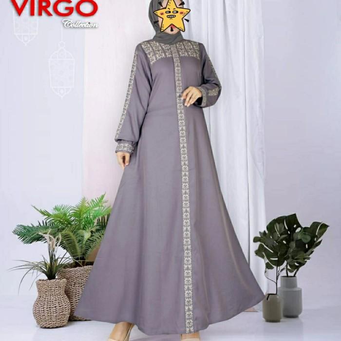 Gamis Karnila//Gamis Katun Toyobo Bordir Original//Gamis Terbaru 2021