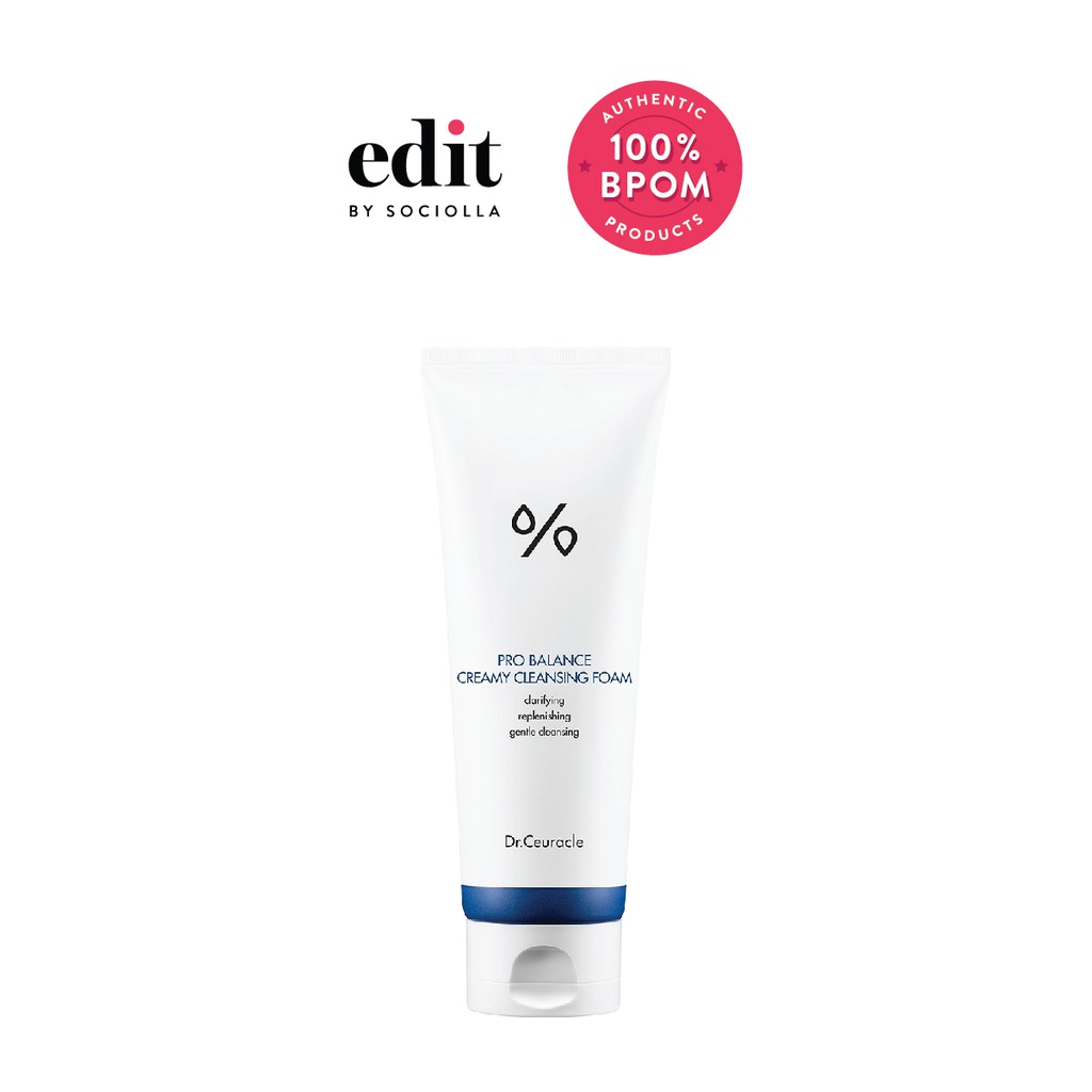 

Dr. Ceuracle Pro-Balance Creamy Cleansing Foam 150 gr Edit by Sociolla