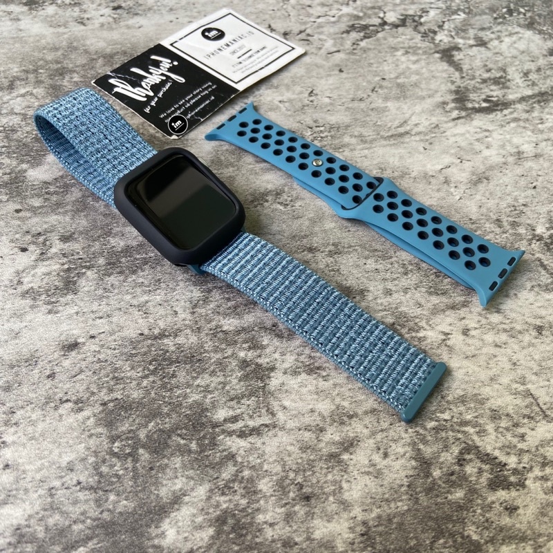 STRAP APPLE WATCH SMARTWATCH IWATCH OCEAN BAND  SERIES ULTRA  9 8 7 6 5 4 3 2 1 SE T500 IWO 44mm 45mm 42mm 38mm 40mm 41mm TALI SMARTWATCH