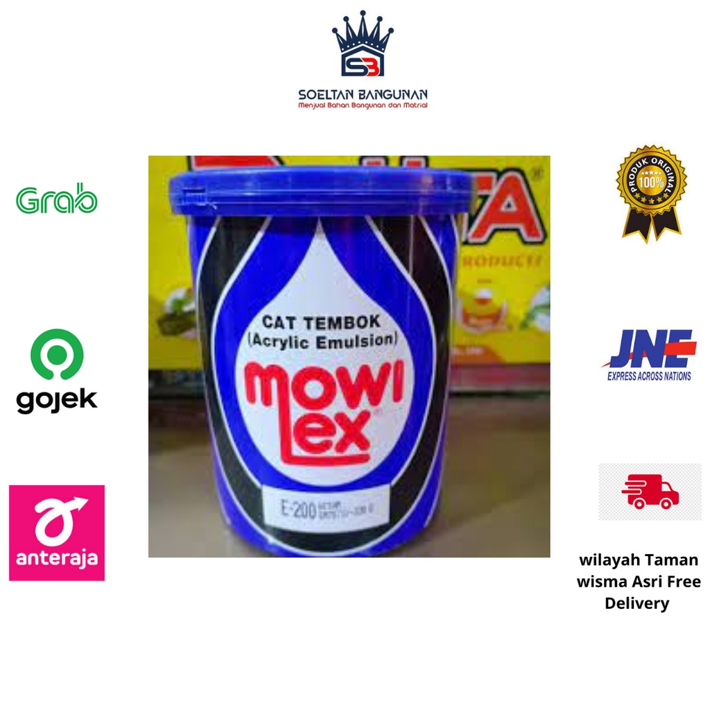 Mowilex cat tembok 1 Liter