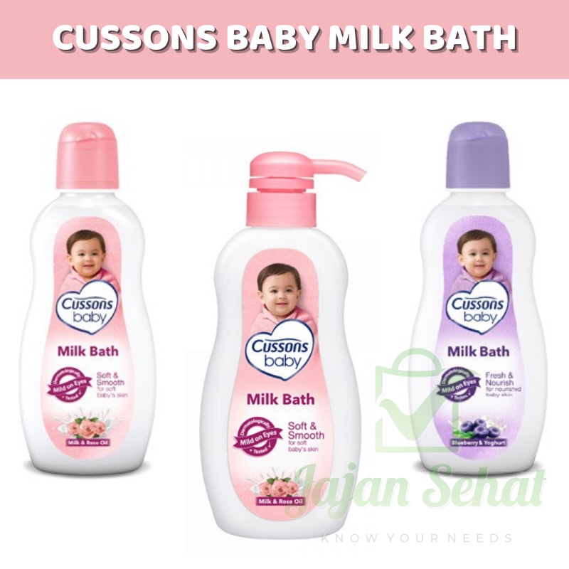 Cussons Baby Milk Bath 200ml Botol