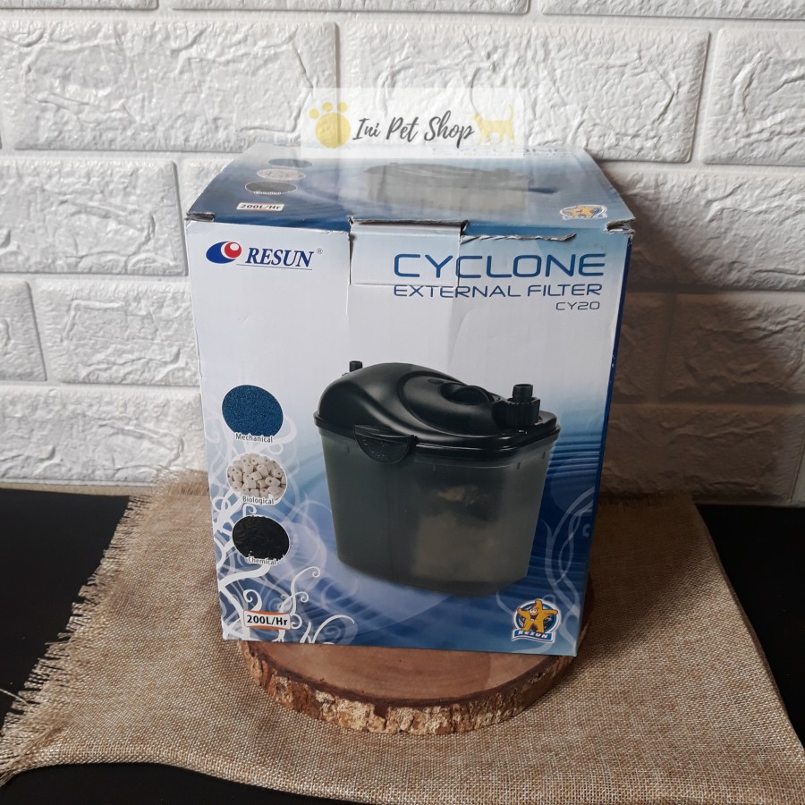 RESUN CY 20 EXTERNAL FILTER CANISTER AQUARIUM