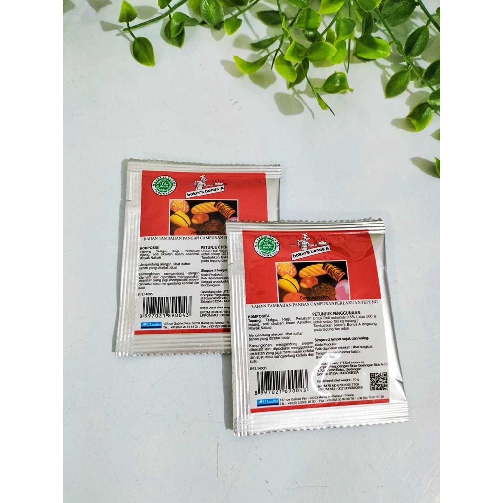 

Baker Bonus Ragi Bubuk Instant 10gr