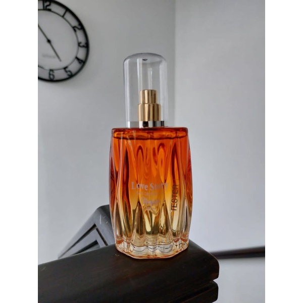 Preloved 97% Original Tester Parfum Love Story - Bonjour