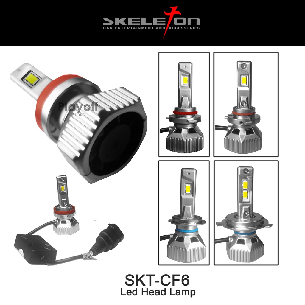 LED Headlight SKT-LIG CF6 H4 H7 H11 HB3 HB4