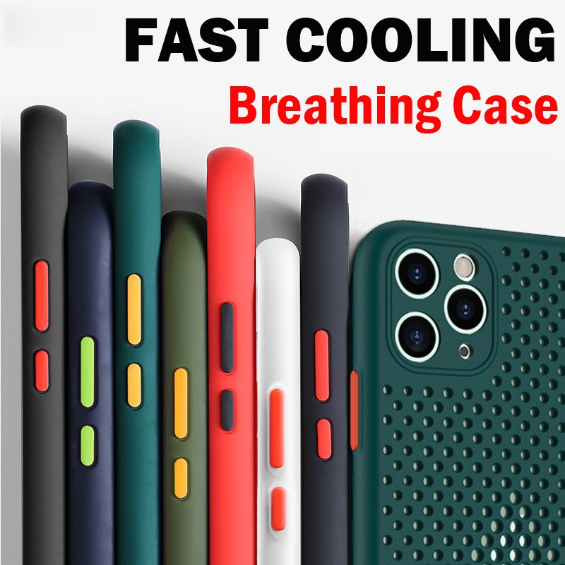 Casing Soft Case Silikon Dengan Rongga Penghilang Panas