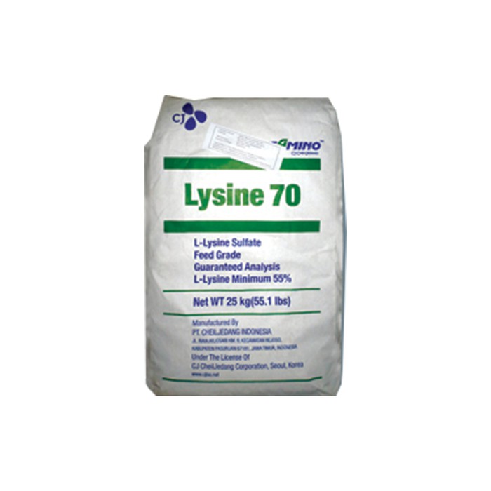 L LYSINE sulfate 70% CHIEL JEDANG 25 KG- ASAM AMINO HEWAN TERNAK