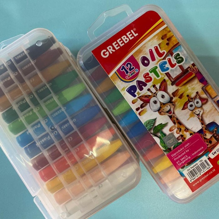 

Hot Sale Greebel Oil Pastels/ Crayon 12 Warna Greebel Terbatas