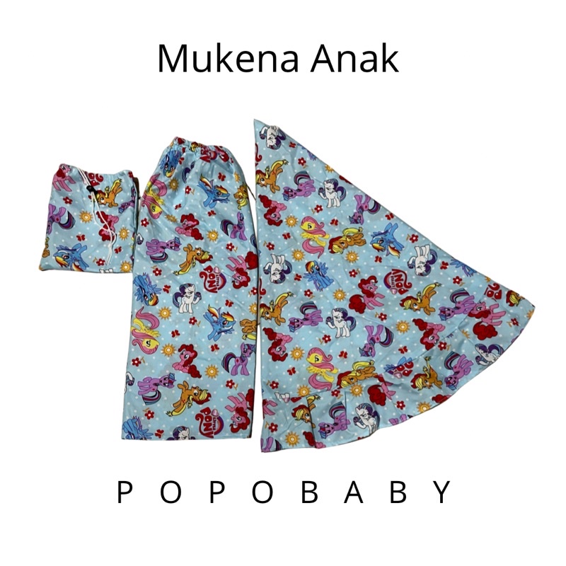 ( BISA COD ) Mukena Anak Motif Lucu / Mukenah Anak (FREE POUCH)