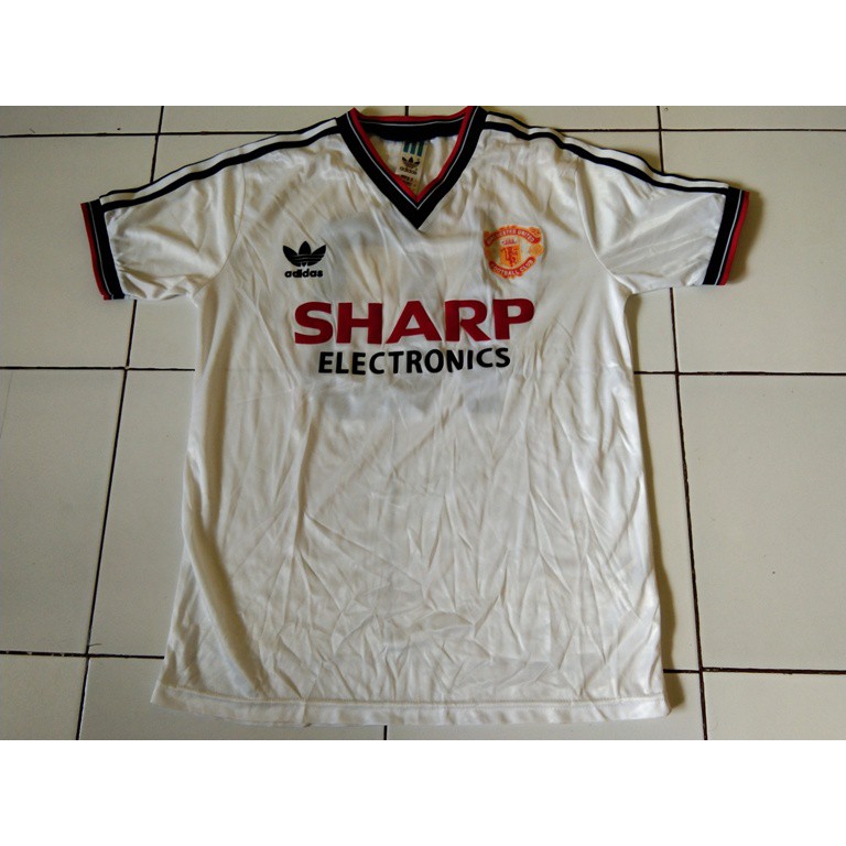 Jersey Manchester United/MU Away 1982/1984 10 KW Thailand Grade Ori