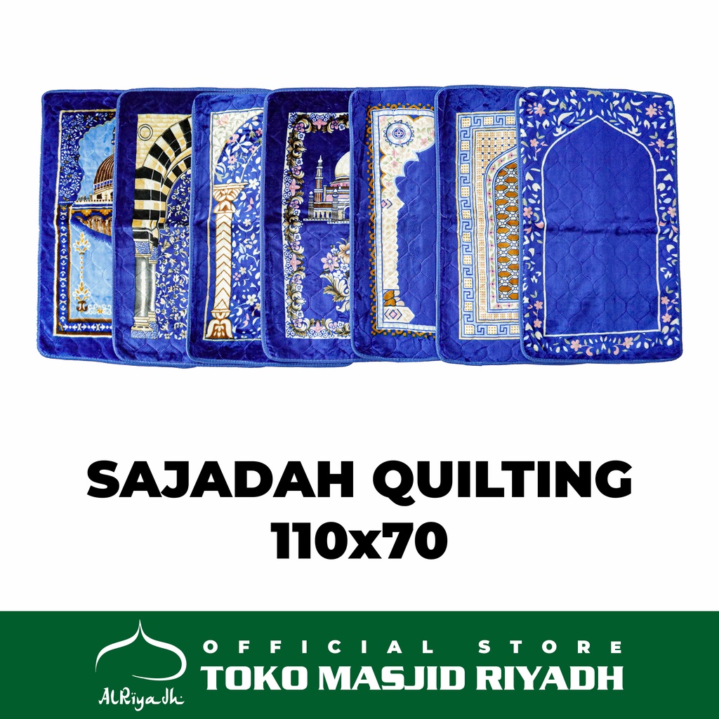 Sajadah Quilting Sajadah Tebal Halus Sajadah 70 CM Sajadah Arbain