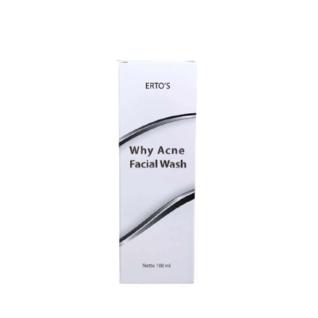 ERTOS WHY ACNE FACIAL WASH SABUN MUKA PERAWATAN KECANTIKAN WAJAH SABUN KULIT MUKA BERJERAWAT BPOM