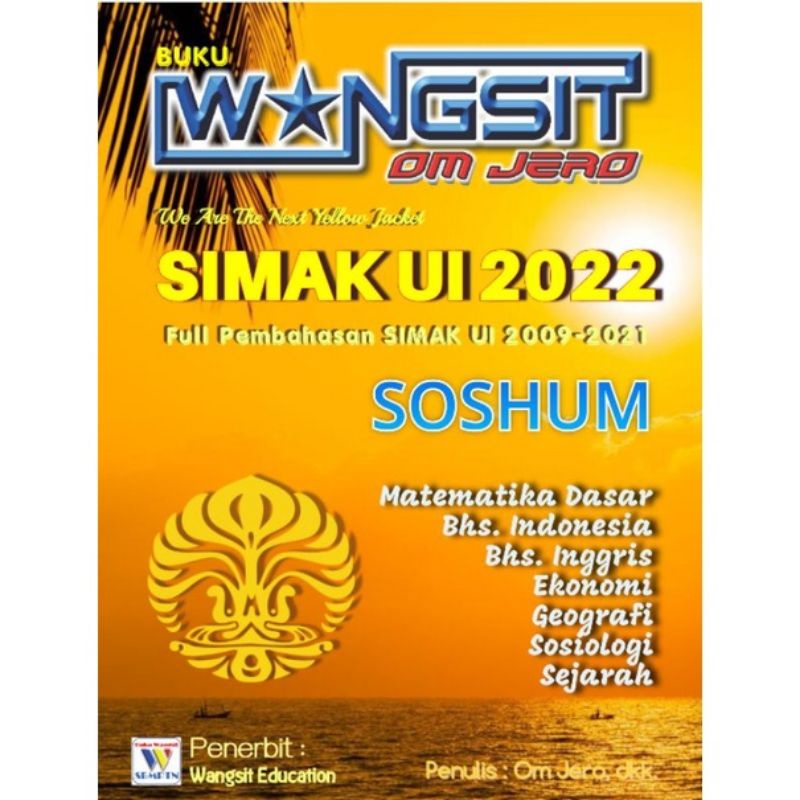 WANGSIT SIMAK UI SOSHUM 2022