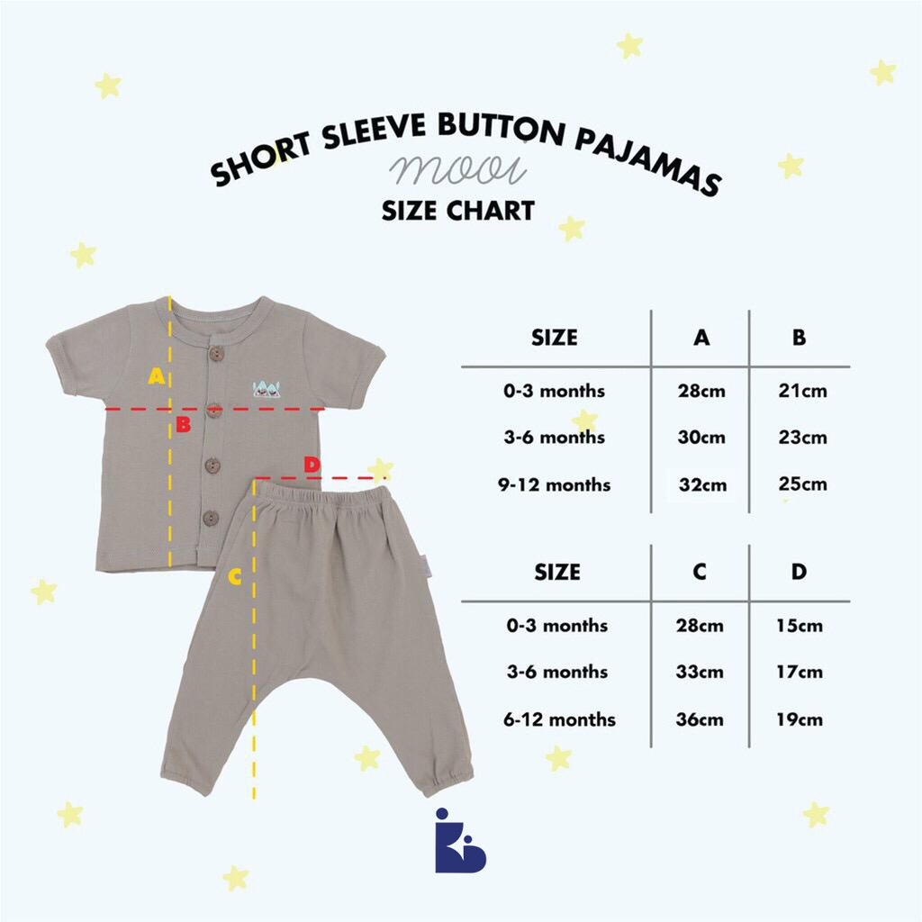 Mooi Short Sleeve Button Pajamas