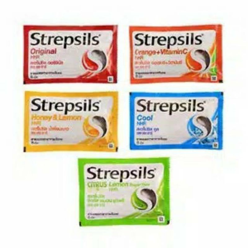 

Strepsils Permen Pelega Tenggorokan Isi 8 Butir