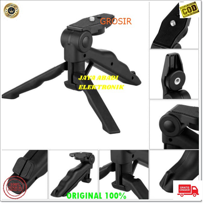 J226 ORIGINAL TRIPOD TRIPODS MINI U TANGAN LIPAT KAKI TIGA MONOPOD PEGANGAN HP KAMERA PENYANGGA DUDUKAN POD MOBILE STAND STANDING GANTUNGAN HOLDER U LIPAT KAKI TIGA MONOPOD PEGANGAN HP HANDPHONE KAMERA PENYANGGA DUDUKAN POD MOBIL UNIVERSAL KOKOH STABIL