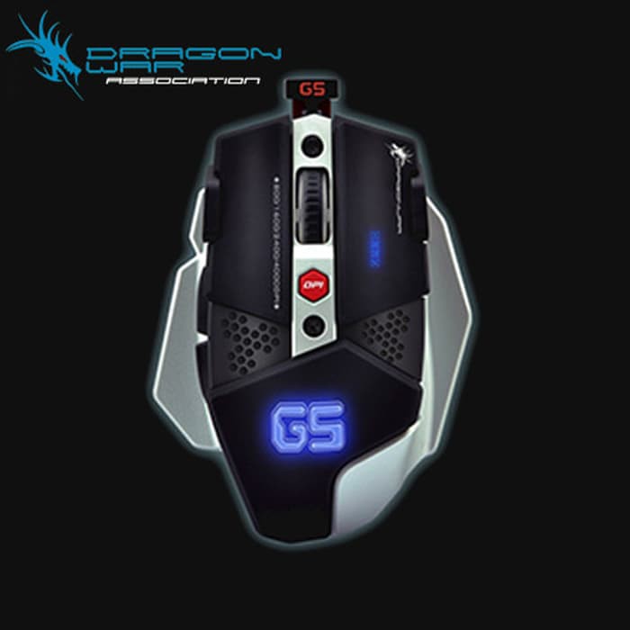 DRAGONWAR ELE G5 WARLORD Blue Sensor Gaming Mouse