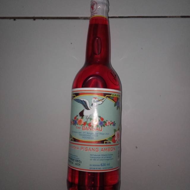 

Sirup Bangau Rasa Pisang Ambon