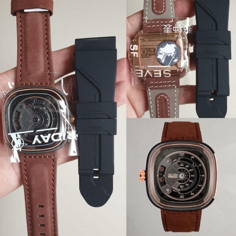 Jam Tangan Pria Merk SevenFriday Type M2B/01 Automatic NVC Free Box