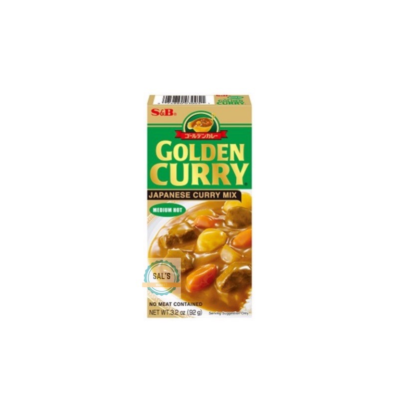 

S&B Golden Curry Medium Hot 92 gr Bumbu Kari Blok Jepang