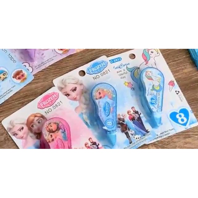 [HUSNA COLLECTION] TIPE X ROLL KARAKTER UNIK LUCU / TIPe X KERING / Tipe X Roll Ukuran Kecil TIP X MINI