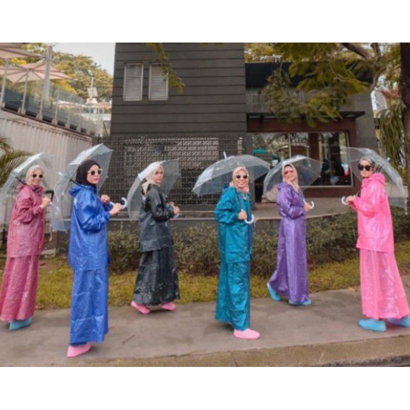 jas hujan rok polkadot,jas hujan rok plevia,jas hujan rok murah,jas hujan polkadot dewasa