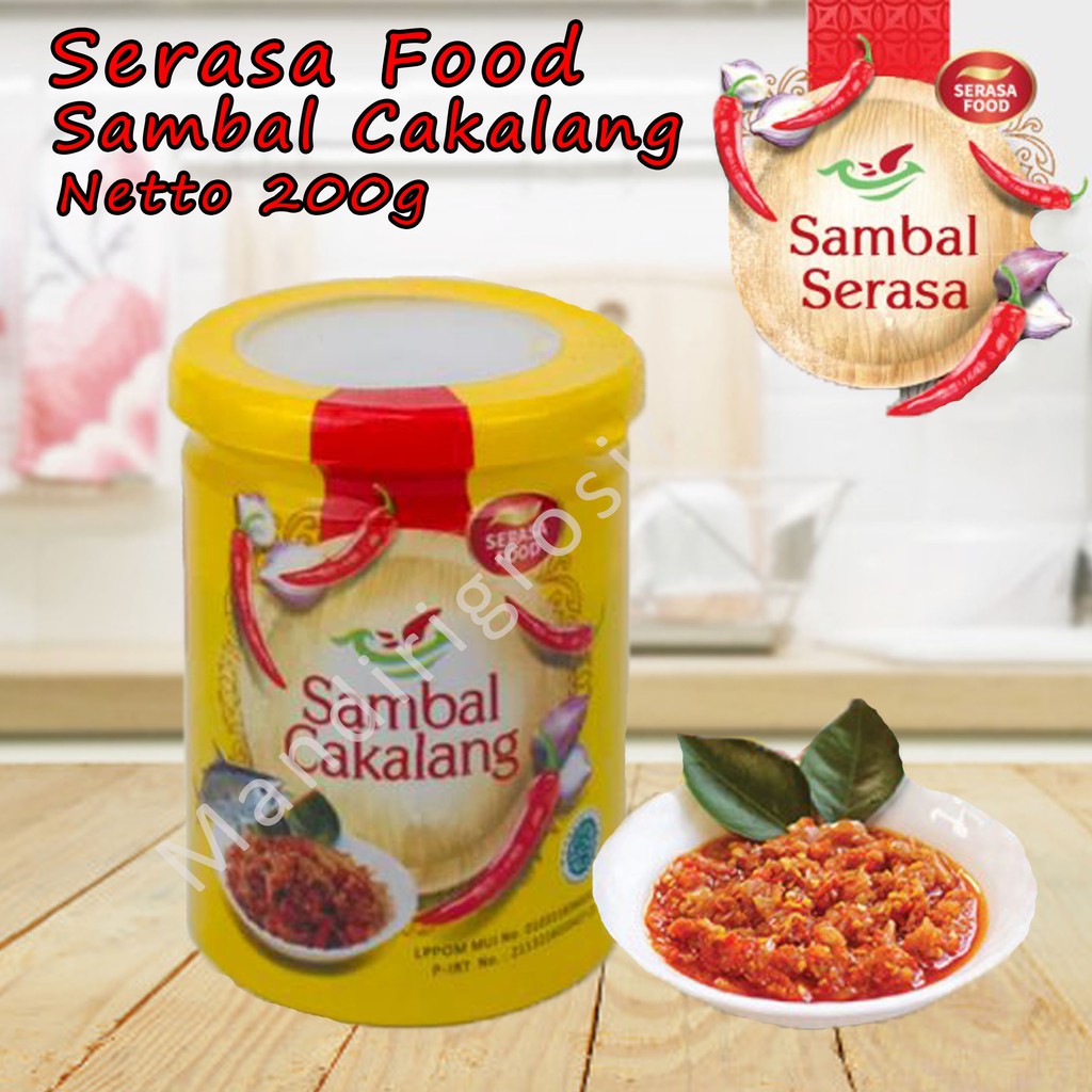 Sambal Cakalang *Serasa Food * Sambal botol * 200g