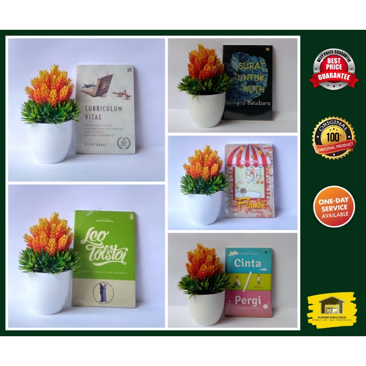 PAKET 5 BUKU Novel Curriculum Vitae - Benny Arnas