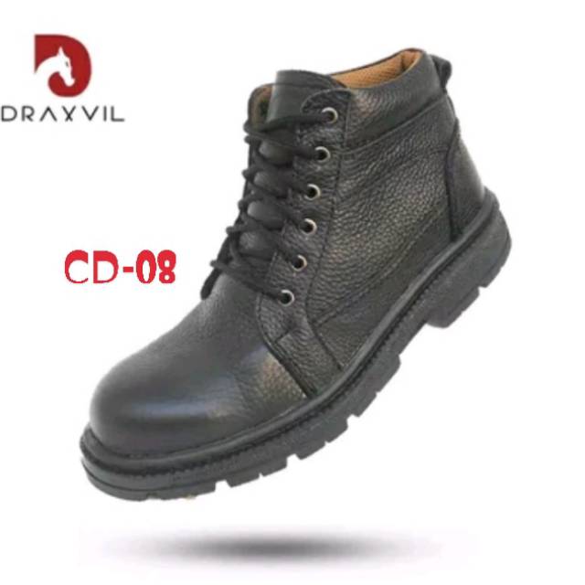Sepatu Draxvil Ori "KULIT SAPI ASLI"