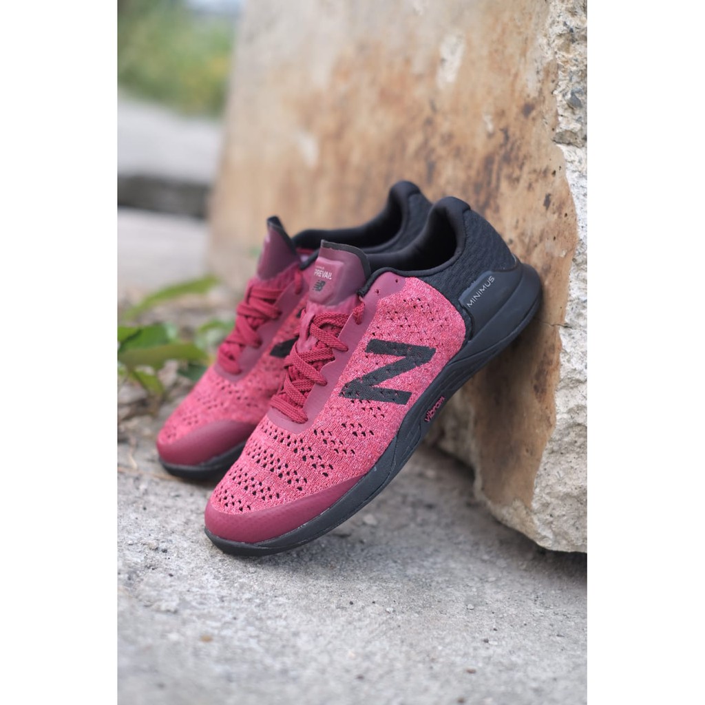 SEPATU ORIGINAL-SEPATU PRIA-SEPATU WANITA-NB Minimus Prevail red black-TERBAIK-TERLARIS