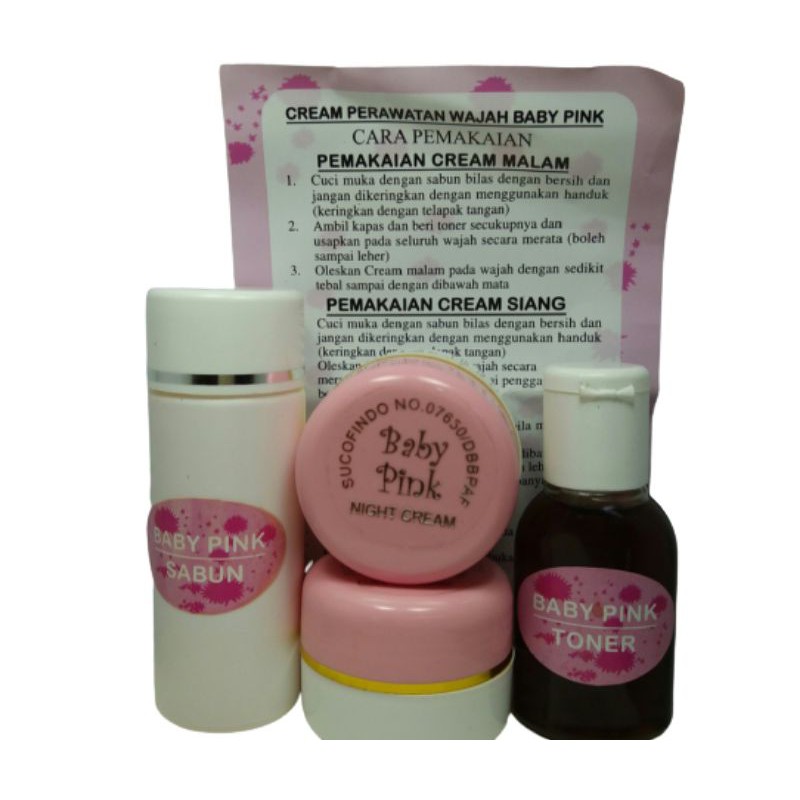 CREAM BABY PINK 4in1