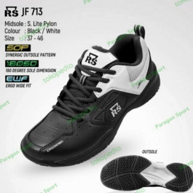 SEPATU BADMINTON RS JF 713 ASLI SEPATU BULUTANGKIS ASFHM554S