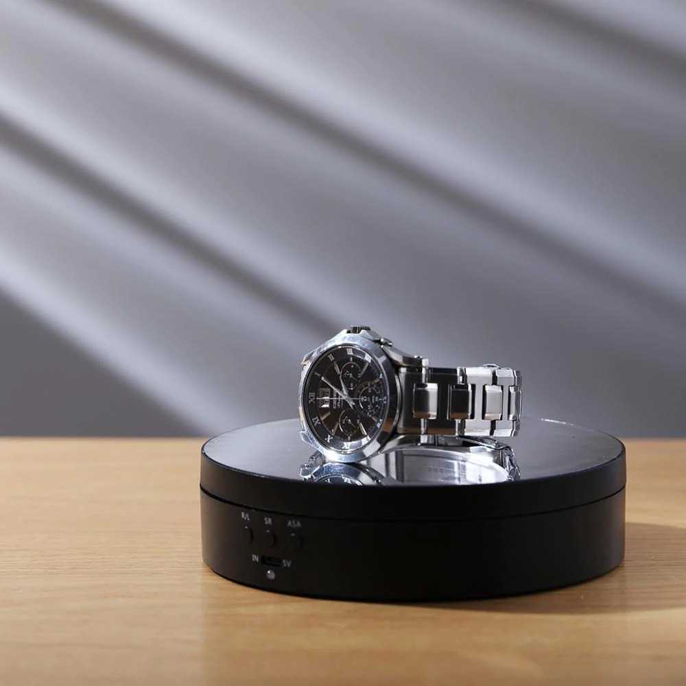 Alas Putar Fotografi Rotating Display Base 13.5cm BK360 TaffSTUDIO