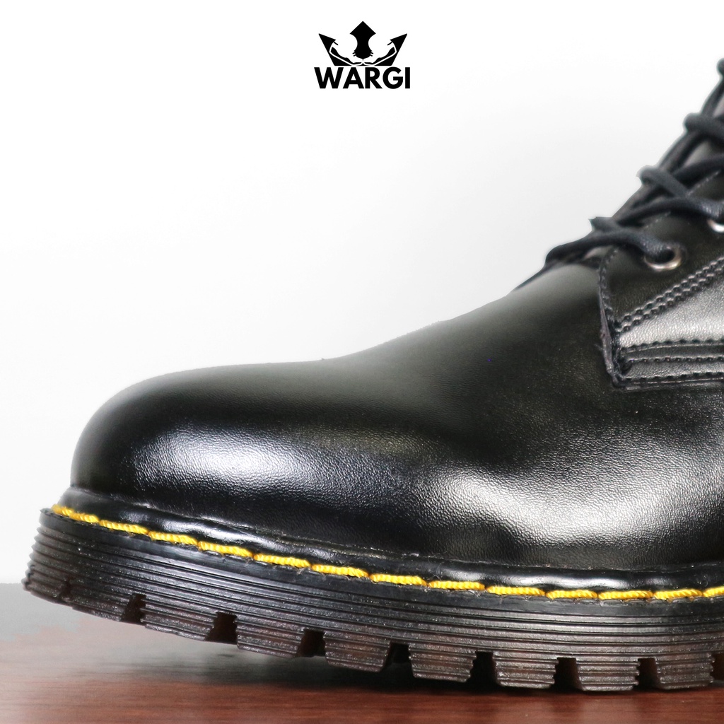 37-44 WARGI JAWARA - Sepatu dokmart Boots Pria Wanita Model dr Martens Docmart 8 Hole Murah Original