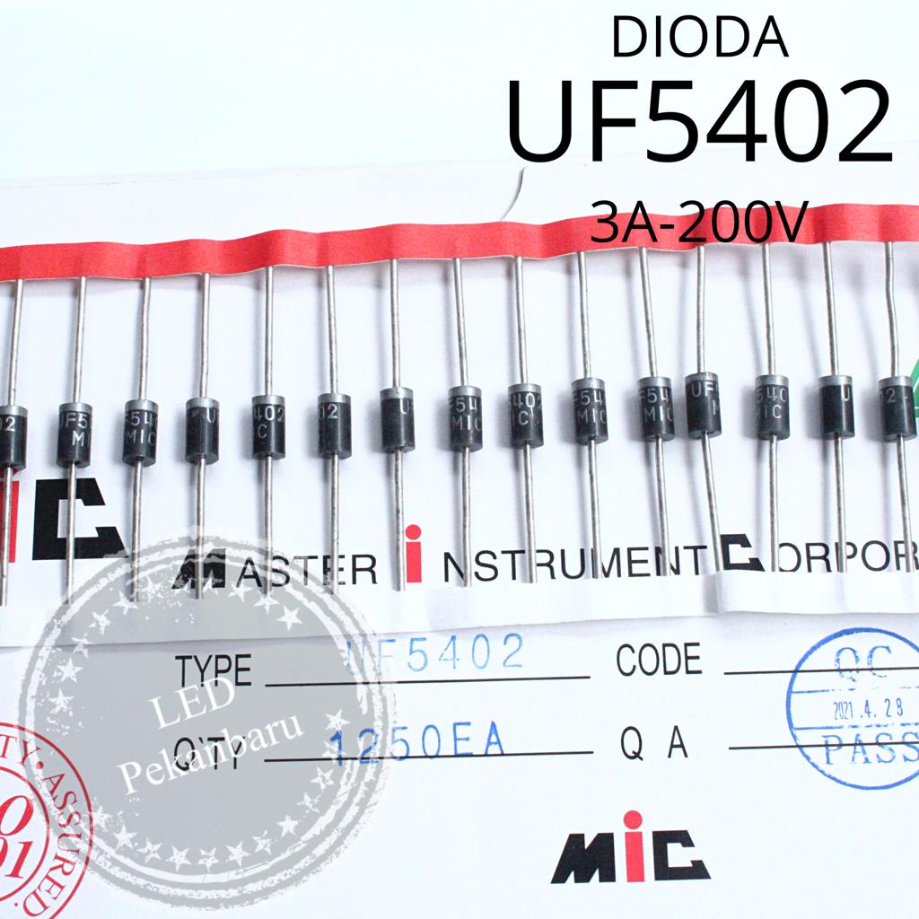 DIODA UF5402 UF 5402 MIC 3A 200V RENTENG DIODE ULTRAFAST IN5402 1N5402