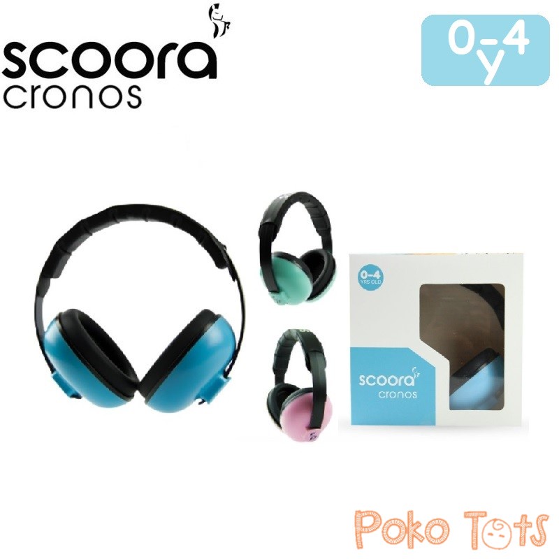 Scoora Cronos Baby Earmuff Penutup Telinga Bayi Pelindung Telinga Bayi Headband Bayi WHS