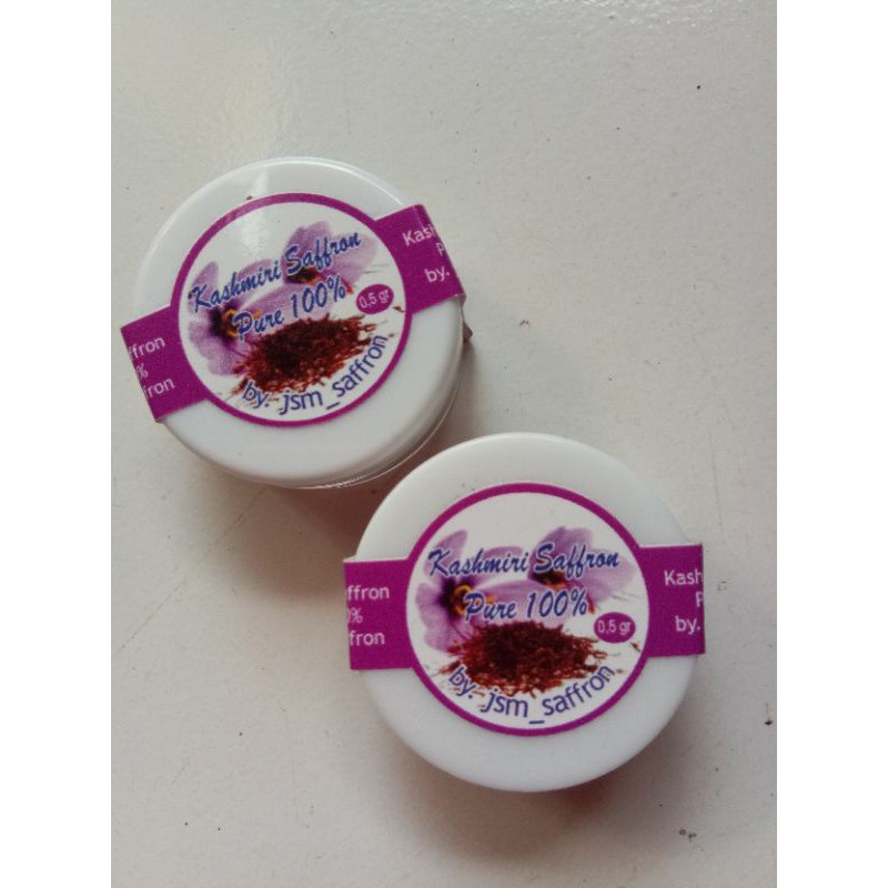 Saffron Kashmir Original Palembang
