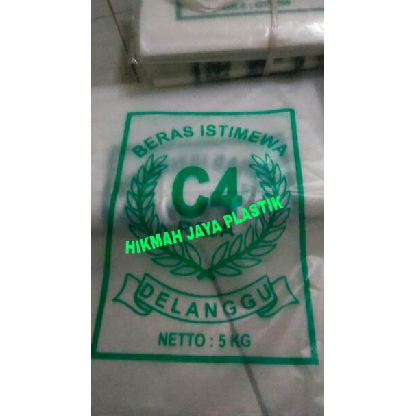 

[ART. 78621] Plastik beras 5 kg C4 RAJA