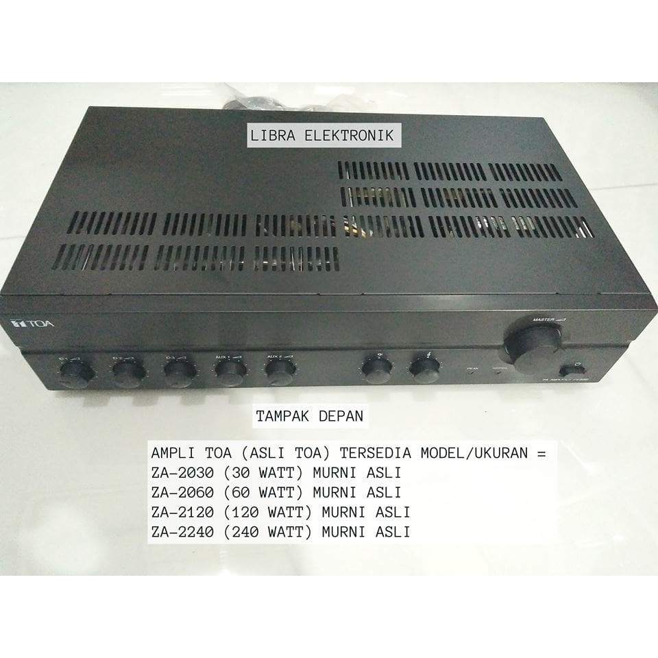 Ampli TOA ZA2120 120 Watt TOA ASLI