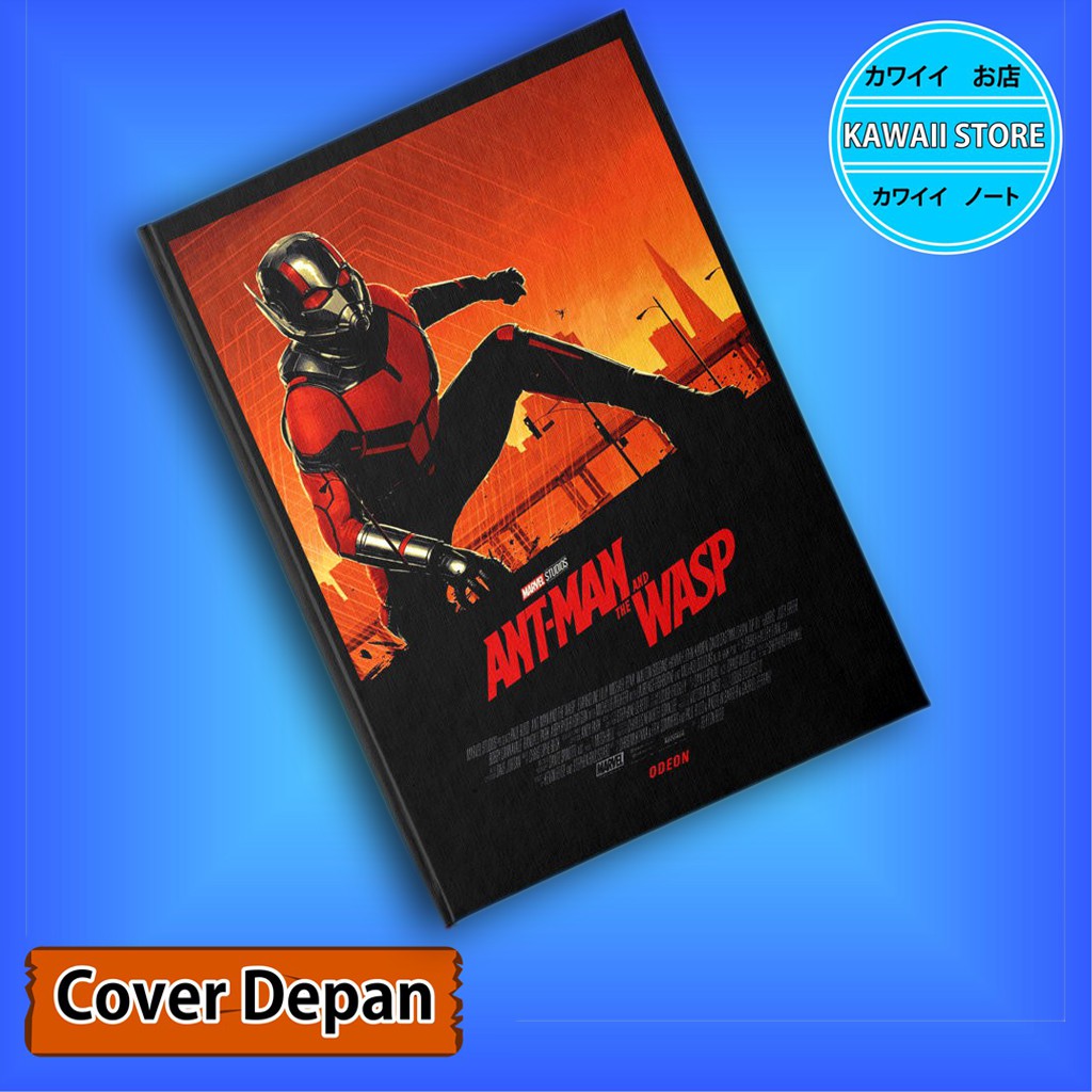 

Notebook / Pocket book Hard Cover Marvel ANTMAN AND THE WASP B uk A5 & A6 / Notes Book