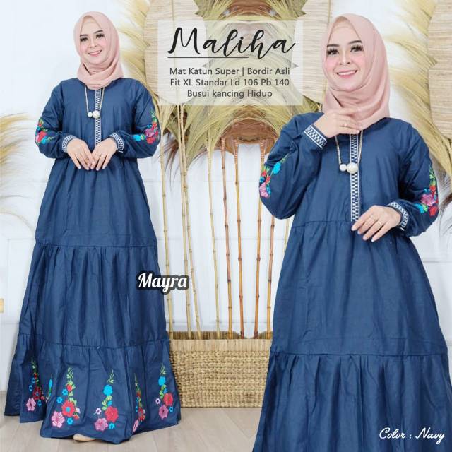 GAMIS // MALIHA BY MAYRA // GAMIS SOLO // GAMIS KATUN BORDIR
