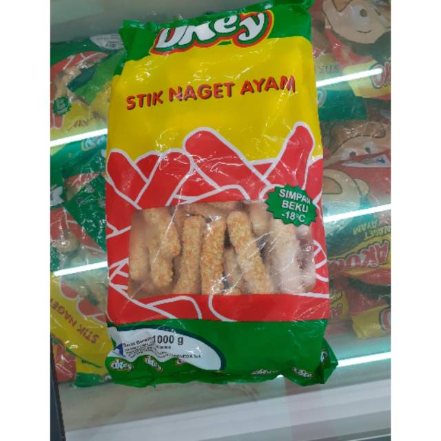 

Okey Nugget Ayam Stik 1 kg