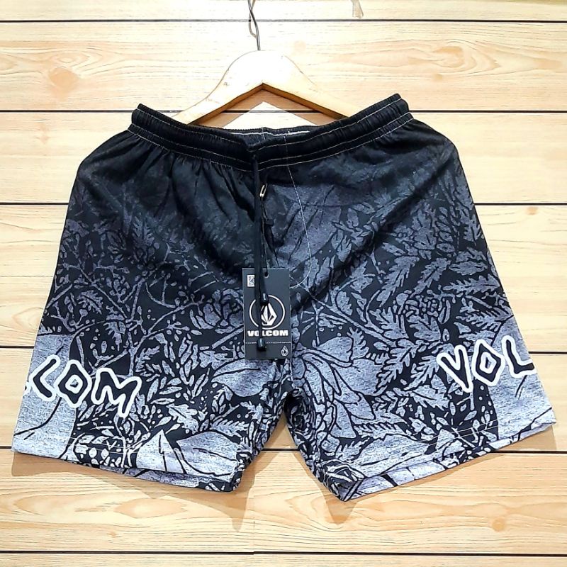 PRODUK PREMIUM Celana Boxer Distro BM Branded TERBAIK CELANA PANTAI PENDEK VOLCOM X768