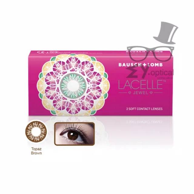 Lacelle Bausch and lomb color ready normal minus softlens diameter kecil 14 mm lembut cocok mata