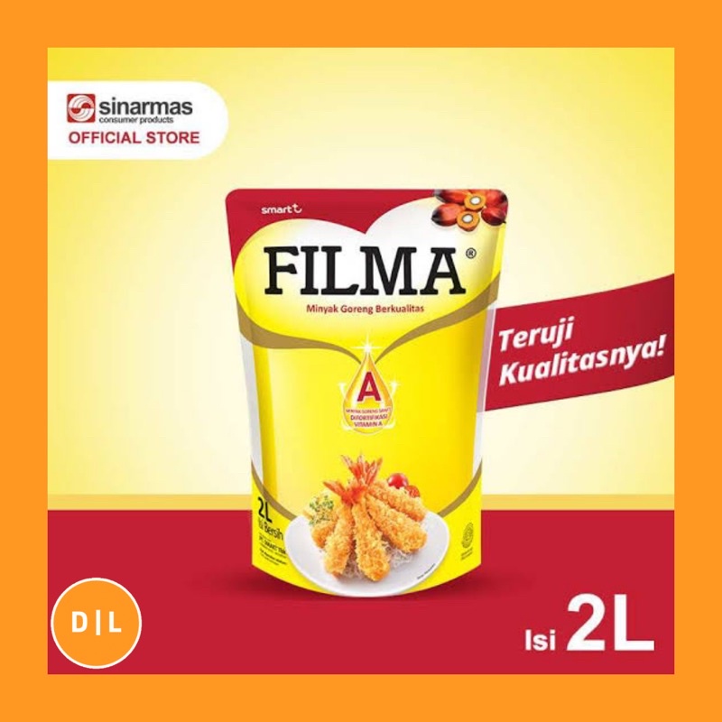 

minyak goreng filma 2 liter refill / Filma 2 ltr